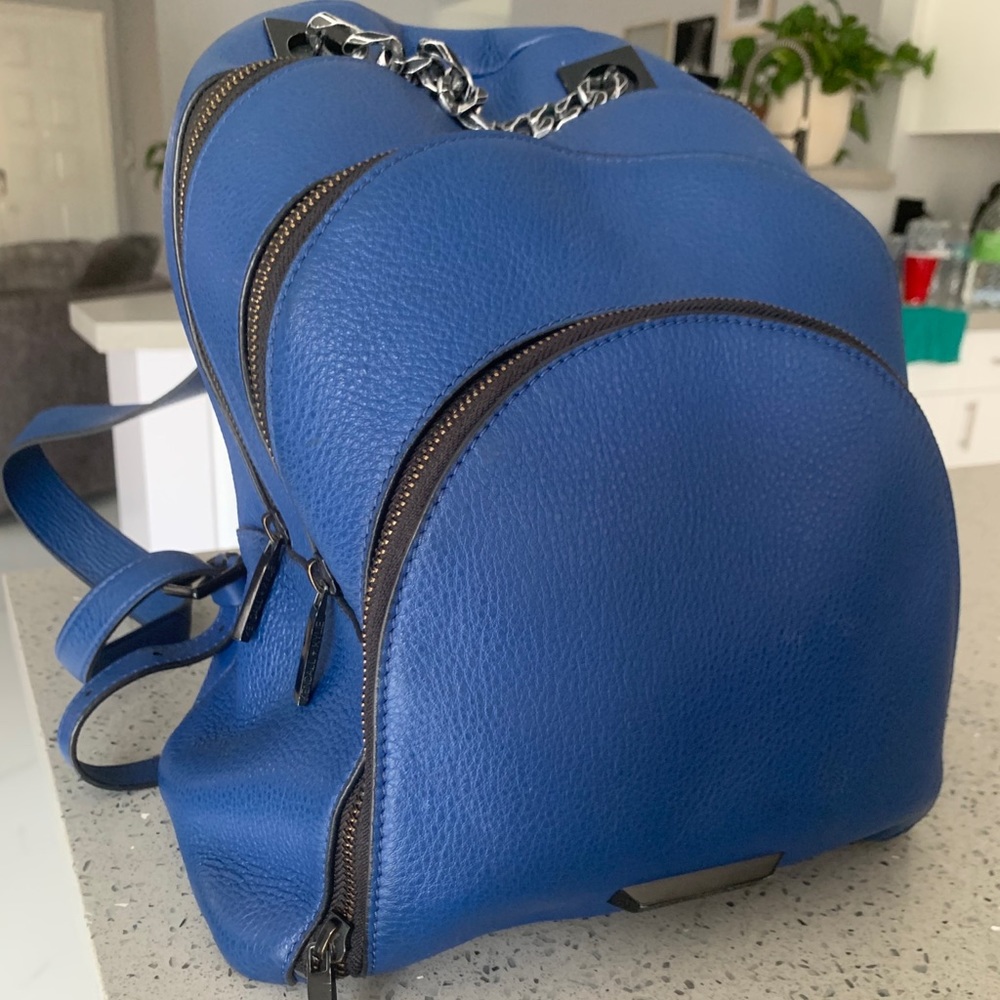 Leather back pack